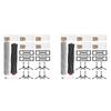 AB34-2 Set For Eufy Robot Vacuum Omni S1 Pro / S1 Parts Accessories Main Side Brush HEPA Filter Mop Cloth Dust Bags