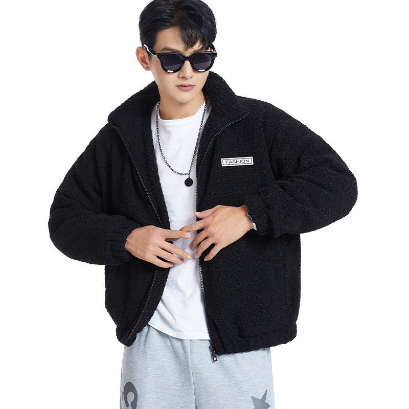Autumn and winter new couple fleece down jacket white duck down warm and simple outdoor mountaineering suit top for men
