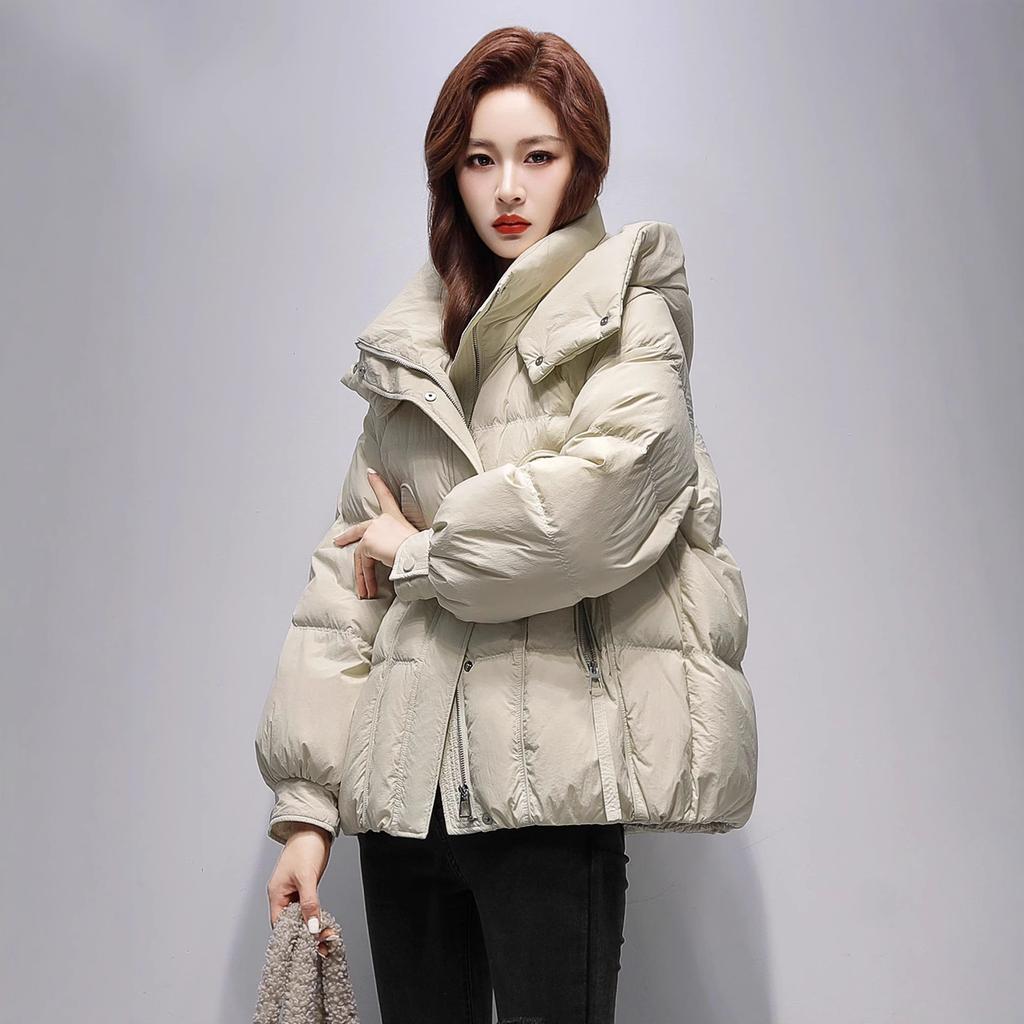 Women’s Short Hooded Windproof Thicken Warm Winter Jacket