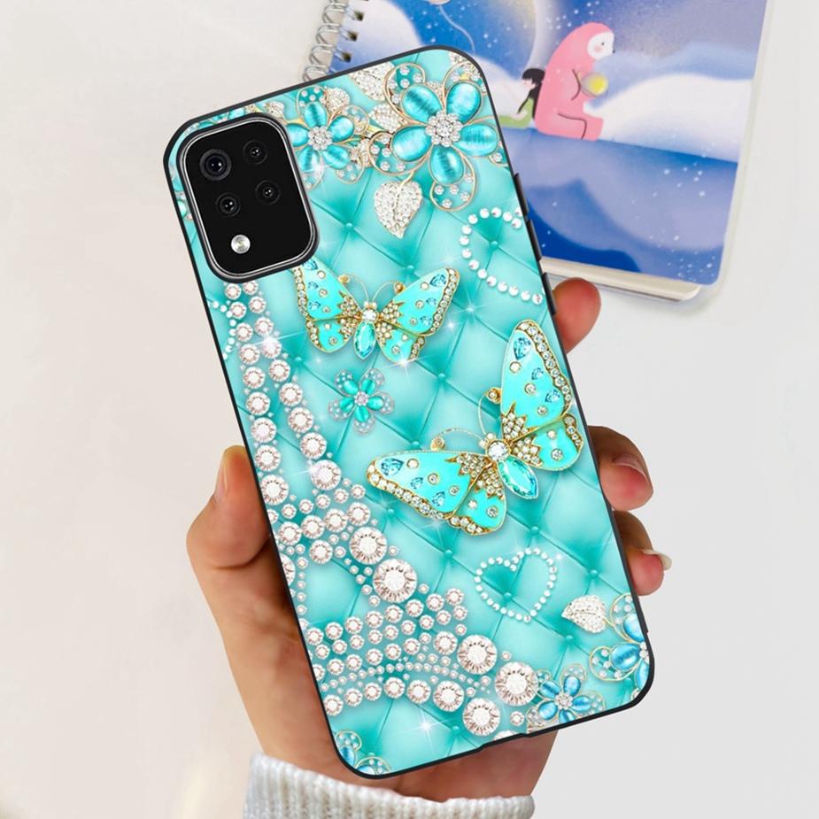 For LG K42 Case LM-K420 LMK420H Cute Fashion Painted Cover Soft Silicone Phone Case For LG K42 K 42 LGK42 Back Cover 6.6'' Coque