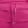 Nike X Jacquemus Co-Branded SS24 Solid Color Hollow-Out Thick Fleece Drawstring Knit Joggers Unisex Bottoms Watermelon-Red FJ3269-653
