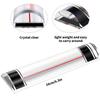 652F Mahjong & Crafting Tool 6 Inch Acrylic Ruler Sliding Marker for Detailed Textile