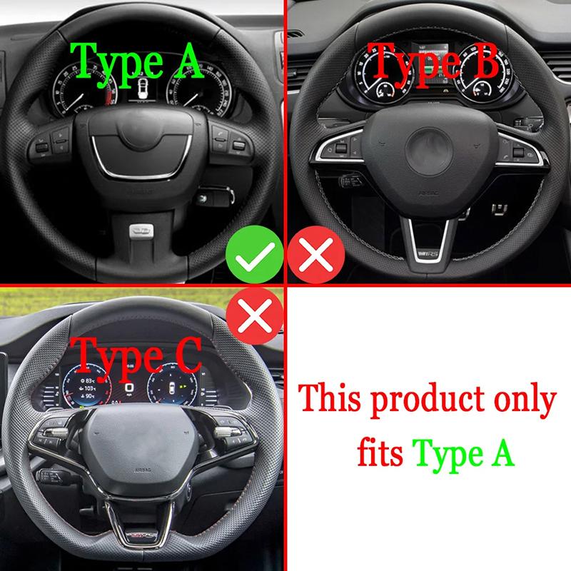 Car Steering Wheel Shift Paddle Extension Shifters Dsg Gear Stickers For Skoda Octavia A5 Mk2 1Z Vrs Combi Rs Superb 2009-2012