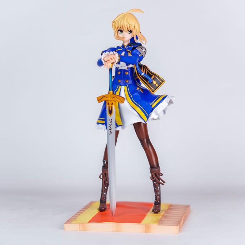 24cm Anime Fatestay night Altria Pendragon Action Figures PVC Statue Desktop Ornament Model Collectible Birthday Toys Gifts