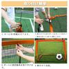 Soccer Easy Foldable Includes Marker Mini Goal Set with Storage Portable for Graduation and Club Graduation Gifts of ELECTRO-WEIDEWORLD Goal,