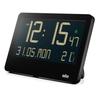 Braun Digital Wall Clock/Table Clock, BC14B, Black