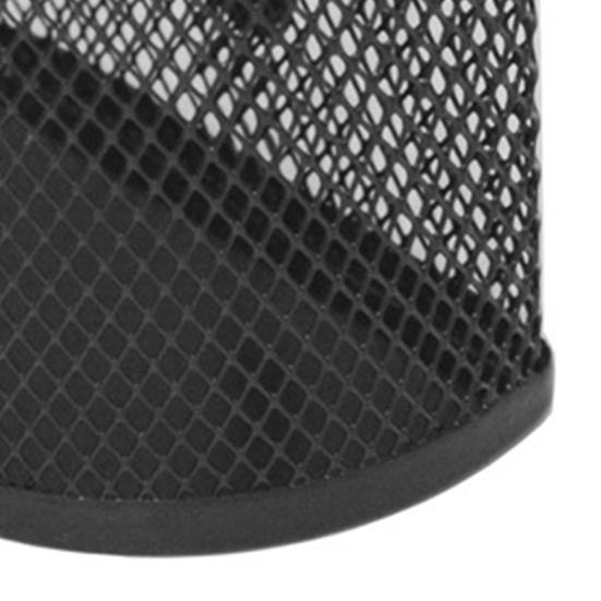 Pencil Holder Good Ventilation Fine Mesh Space-saving Metal Multifunction Desktop Magnetic Basket Pen Storage Box Daily Use