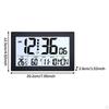 Digital Alarm Clock Bedside Table Timepiece Large Display Versatile Night Light Double Alarms Desk