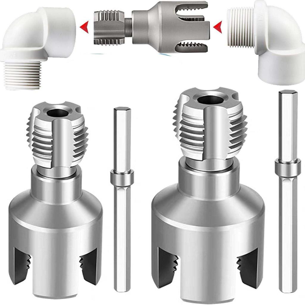 1/2 & 3/4 PPR Water Pipe Threading Tool with Internal/External Thread Tap