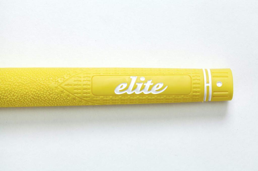 Elitegrips Golf Grips CX46 7 Piece Set Acid Yellow with Backline