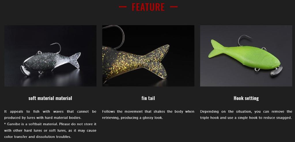 Jackall Galvibe JR Vibration 71 Mm 12.8 Grams Sinking Lure Blue (2999)