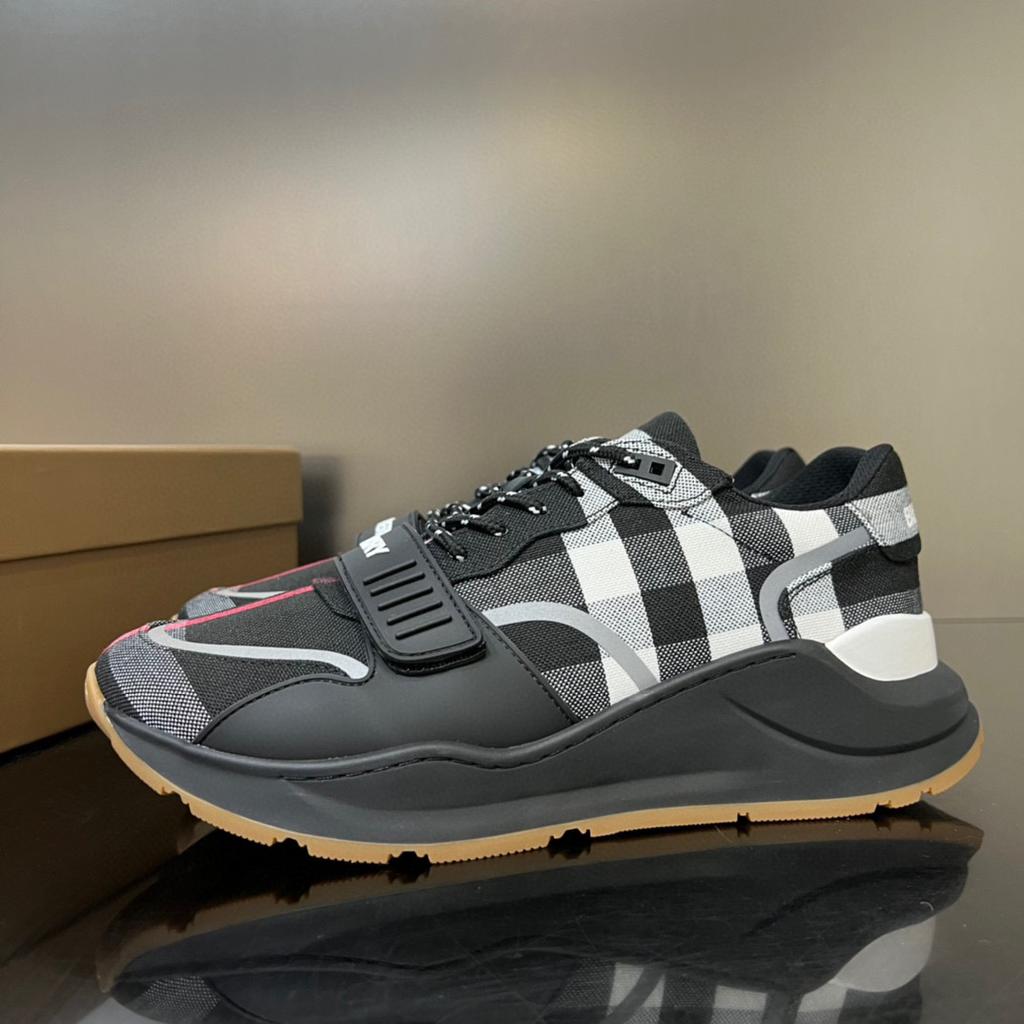 Luxury Low Top For Men Trainers Black Genuine Leather Sports Heels Flats Sneakers Runner Driving Shoes Footwear