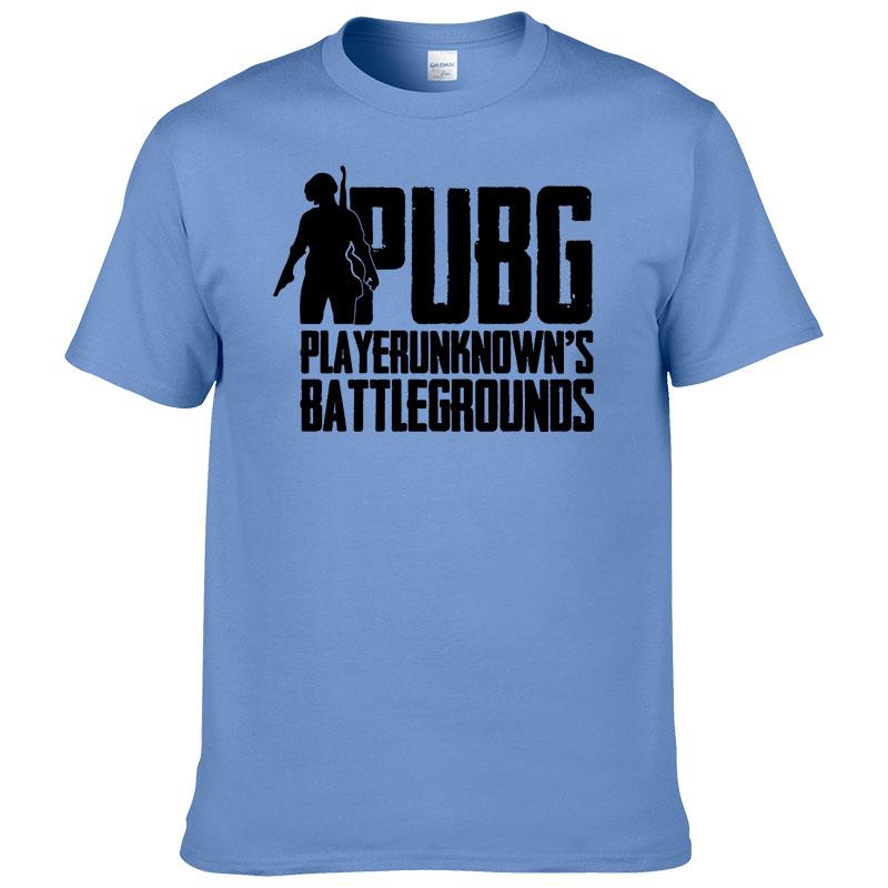 Nové letní 2024 herní tričko Pubg pánské bavlněné s krátkým rukávem s potiskem módní ležérní topy cool trička hombre F23