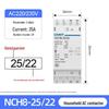 Chint NCH8-20/20 Silent AC Contactor, Single-Phase, 220V, 24V DIN Rail Mount