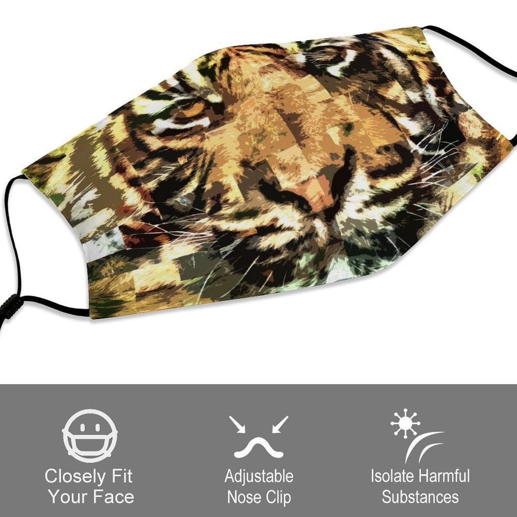 1Pack Flexible Nylon Dust Mask With Replaceable 5/10/15 Filters Delivering Breathable Protective Performance For Everyday Activities