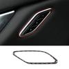 Carbon Fiber Seat Memory Switch Frame Cover Trim For Maserati Ghibli 2014-