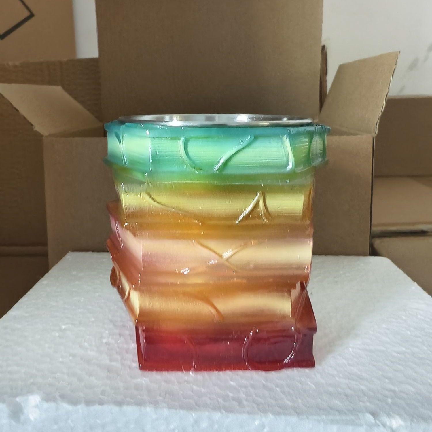 

Painted Book Mug, 3D Colored Glass Book Coffee Mug, Novelty Unique Books Stack Coffee Cup, Gifts For Literature Book Lovers 301-400ml