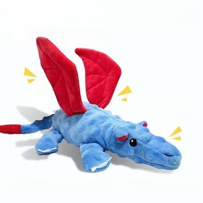 Pet Plush Funny Dinosaur Shape Squeak Toy Training Dog Toys for Large Dogs Pet Products