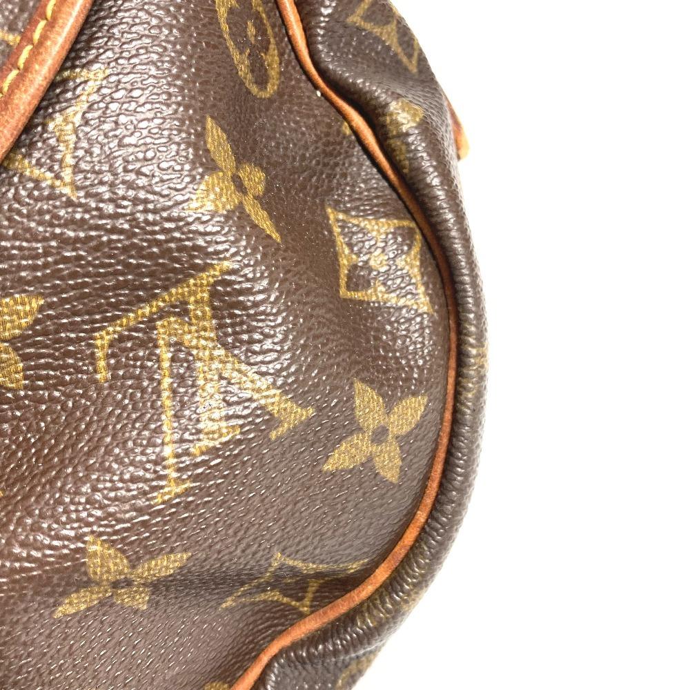 Louis Vuitton M42254 Monogram Saumur 35 Crossbody Flap Bag Shoulder Bag Brown