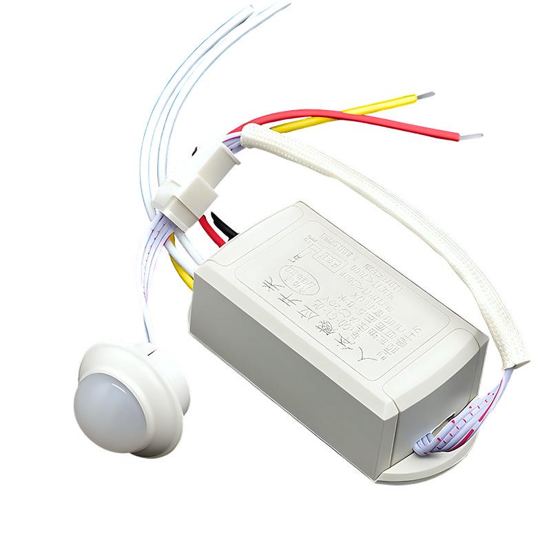 Smart Infrared Motion Sensor Switch for Stairwell, Corridor, and Garage with Automatic Delay