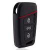 Car Key Case Full Cover Shell For Vw Volkseagen Golf 8 Mk8 Id.3 Id.4 Cupra Skoda Octavia Seat Leon Mk4 - Auto Key Chain