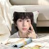 Kpop Idol JJuhoon Pillow Case Living Room Sofa Cushion Cover Suitable For Home Bedroom Room Decoration