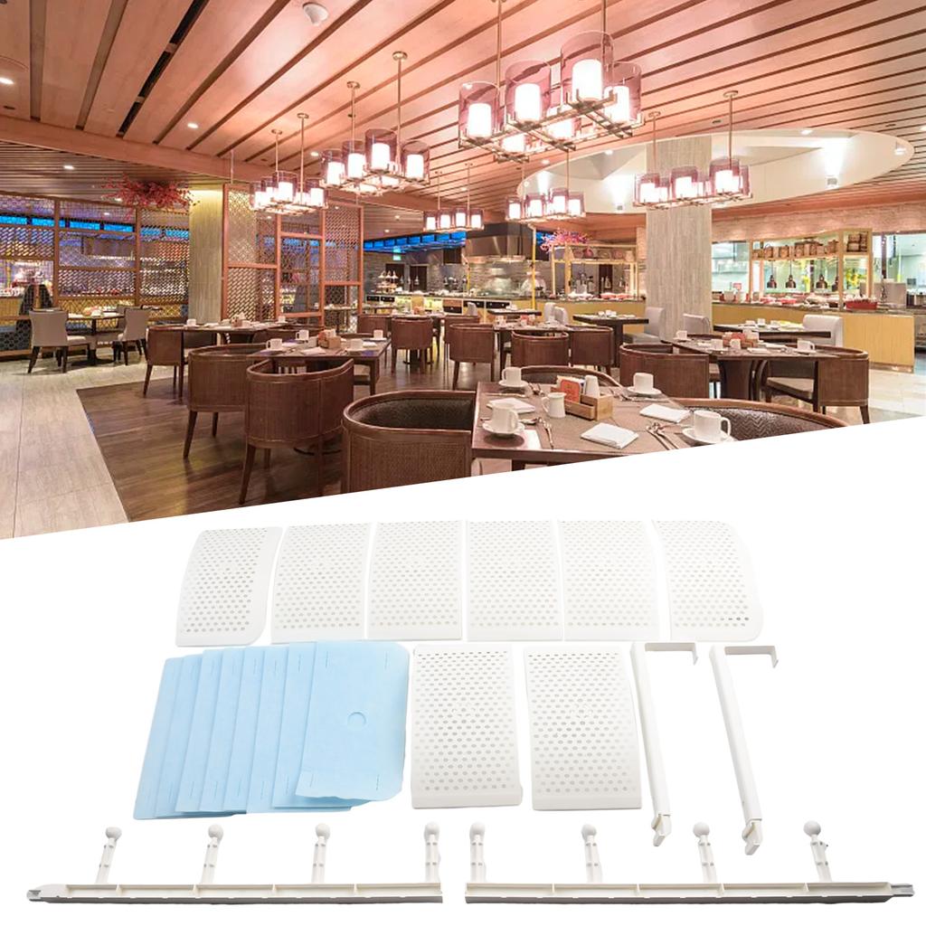 High Quality Wind Deflector COTTON FILTER Basic No Filter Cold Air Cotton Filter Easy Installation Wall Mounted Air Conditioner