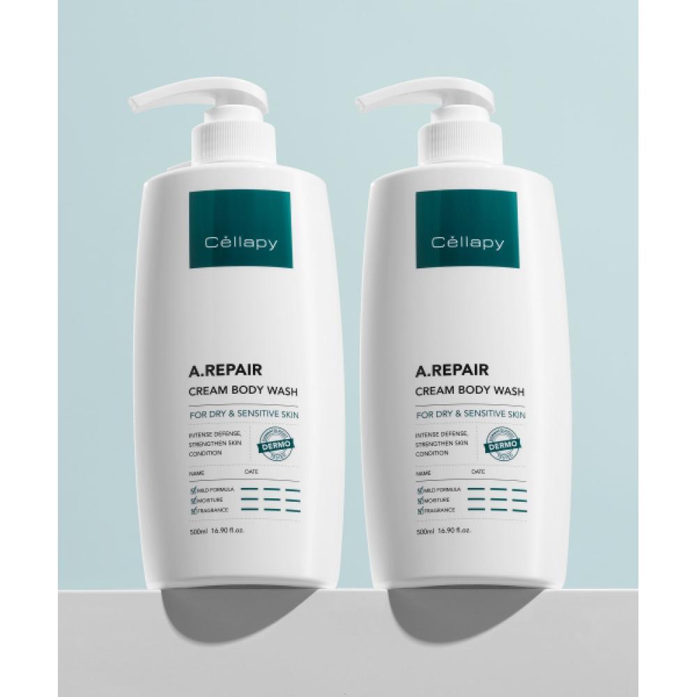 CellApy [2 Pcs] A repAir creAm Body wAsh  500ml+500ml FREE