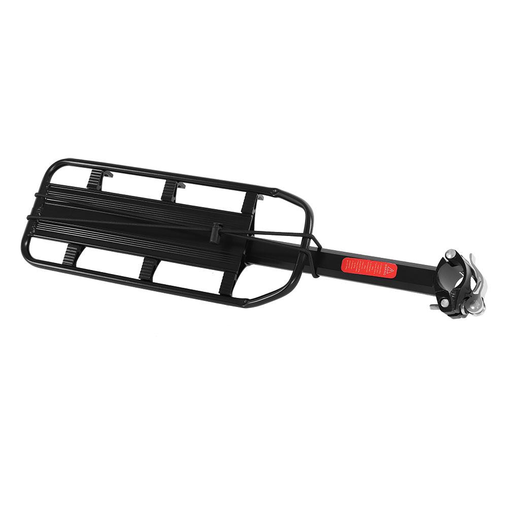 Quick Release Bicycle Rear Seat Rack Adjustable Mountain Bike Luggage Carrier With Reflector