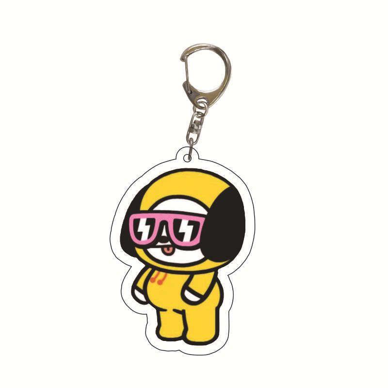 

Брелок акриловый Bts Kpop Bts Bangtan Boys Чимин Джин Чонгук Джей-Хоуп Подвеска Подарок Фанатам Dog