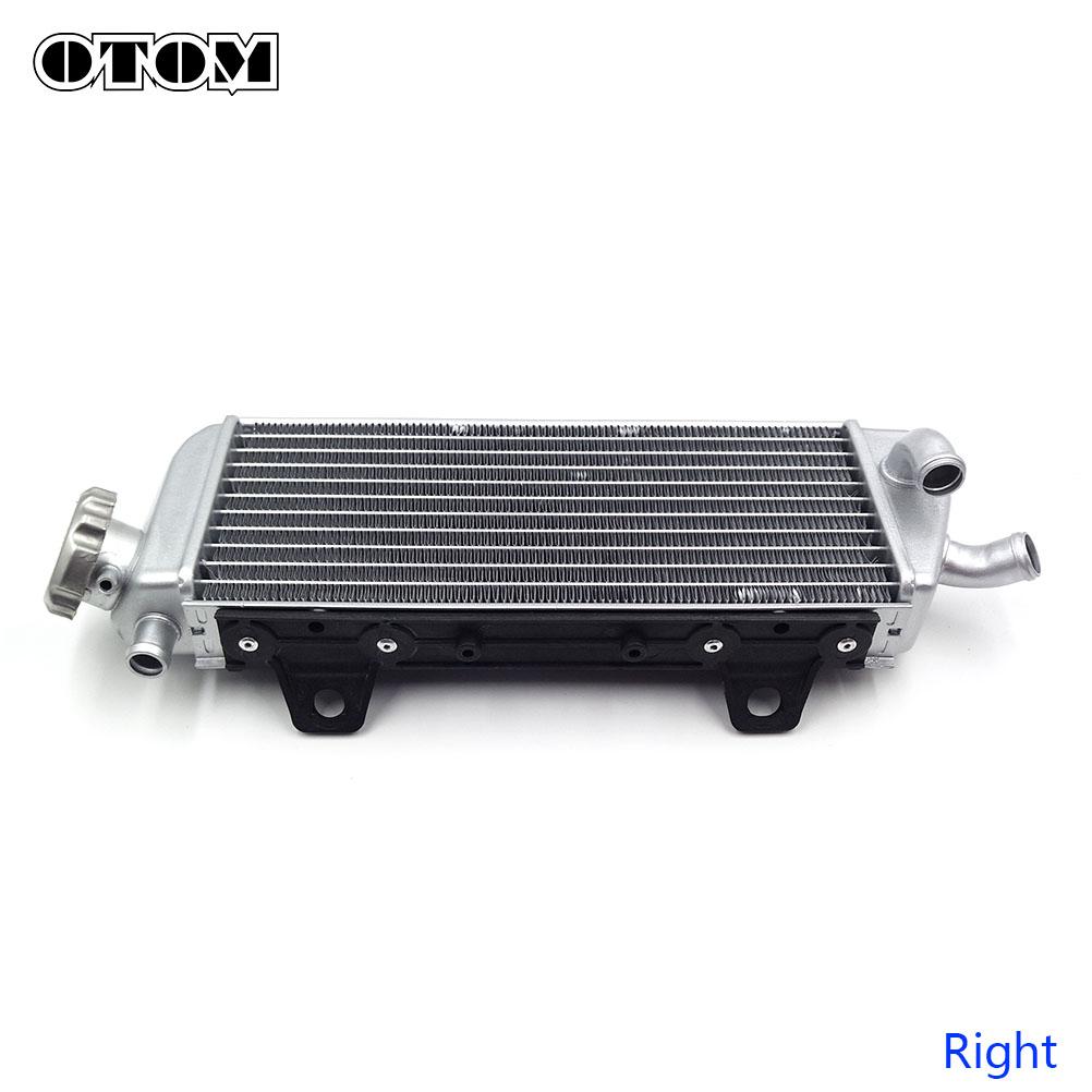 OTOM Motorcycle Performance Aluminum Radiator Water Tank Cooling For KTM SX XCW SXF EXCF XCF 125 150 250 300 350 Pit Dirt Bike