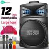 Soaiy A89WM 12-inch Portable Bluetooth Karaoke Speaker