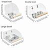Anti-Slip Stand Hanging Bird Cage Feeder 304 Stainless Steel Bird Food Container  Aviary