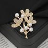 Elegant Versatile Light Luxury Corsage Brooch with Niche Design - Anti-Exposure Pin