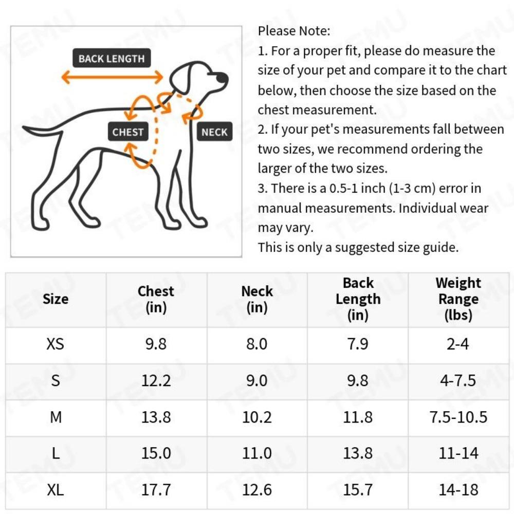 Waterproof Pet Raincoat with Rainbow Pattern for Small, Medium, and Large Dogs - Keep Your Pet Dry and Stylish