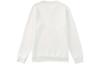 Li Ning Sweatshirts Men's Ecru Crew Neck Moderate Regular AWDS189-3K