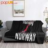 I Don T Need Therapy Just To Go Norway Norwegian Flag Ultra-Soft Blanket Quilt Winter Sofa Cover Bed Covers