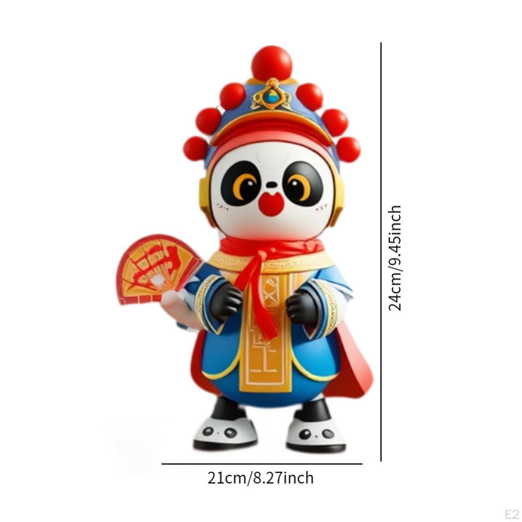 Face Change Doll Sichuan Opera Statue Traditional for 3 4 5 6 7 Year Old