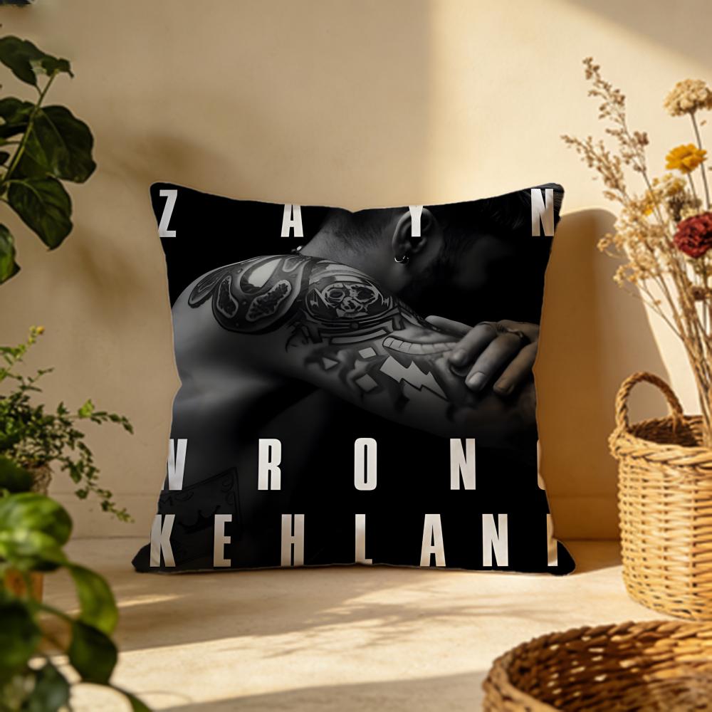 Popular ZZayn Malikes Cushion Cover Versatile DoubleSided Pillow Case Fit for Sofa Bed Car Daily Decor