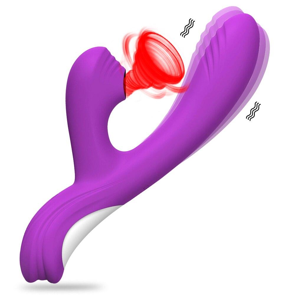 Powerful Sucker Oral Dildo Vibrator Women Penis Clit Clitoris Vacuum Stimulator Female Masturbation Sex Toys