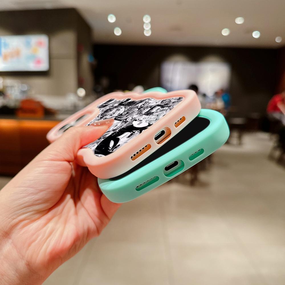 Ae81 Hentai Harajuku Anime Girl art Protective Phone Cases for Samsung S24 Plus S23 Ultra A14 A55 A06 Honor Motorola OnePlus Big Wave TPU Back Cover