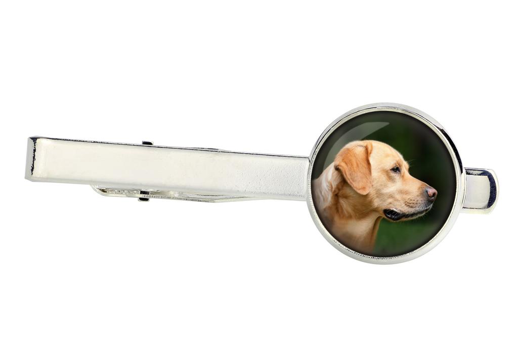 Labrador Retriever - cufflinks and tie with your photo, a suit decoration, men's jewelry from the Art-Dog brand.