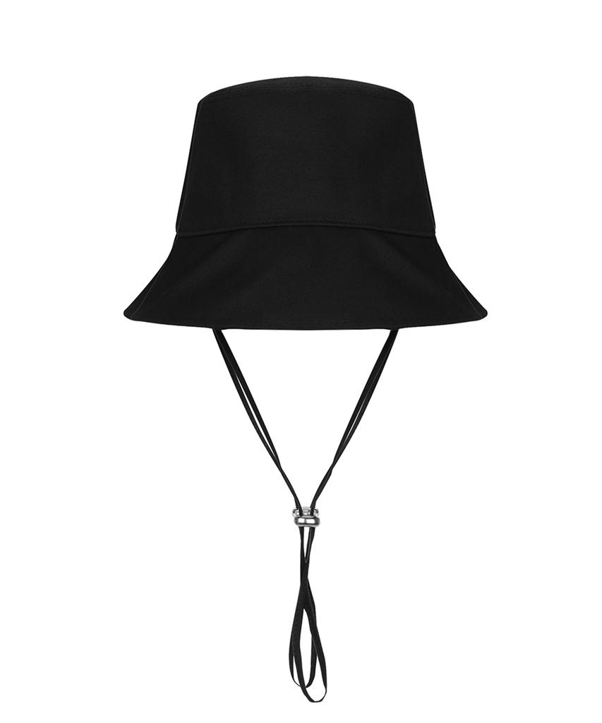 MORE THAN BLACK Logo Bucket Hat