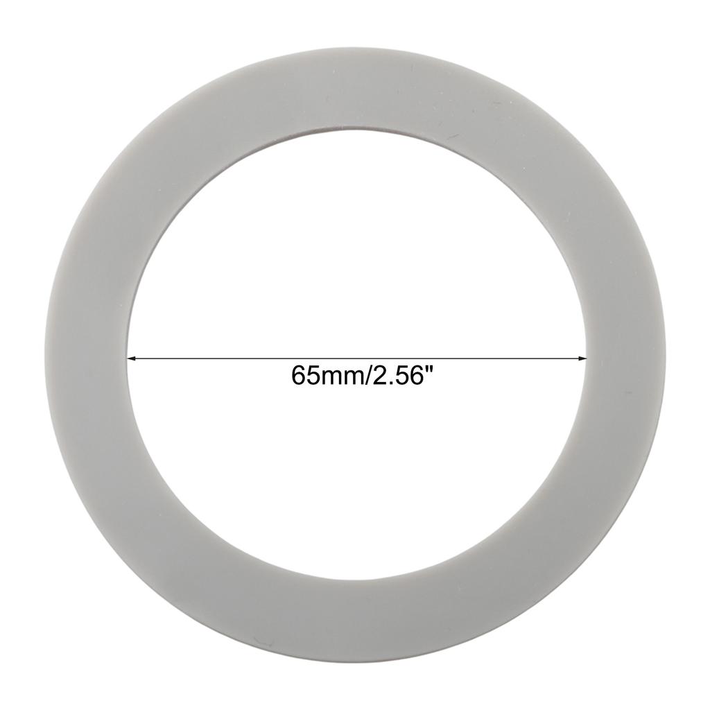 8Pcs/set 6.5cm Rubber Gray Mixer Gasket Enhanced Blending Performance For Osterizer For Oster Mixer Replacement Spare Parts