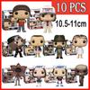 10 Popular 4-Inch Movie and TV Character Figures: Weird Man-Eating Plant Doll Models for Desktop Decoration and Toys
