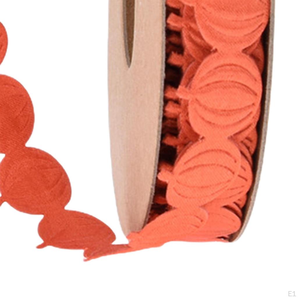 Pumpkin Ribbons Autumn Ribbon DIY Crafts Decoration Sewing Halloween for Bouquet