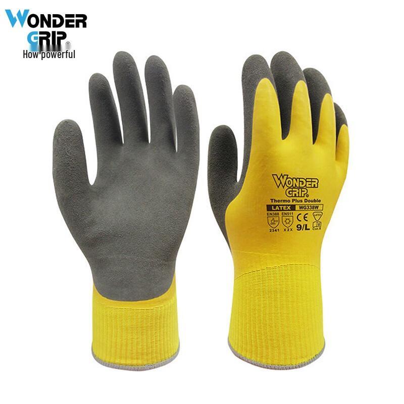 Рабочие перчатки WonderGrip WG338W, двухслойные, для холодной погоды и водонепроницаемые M (8)