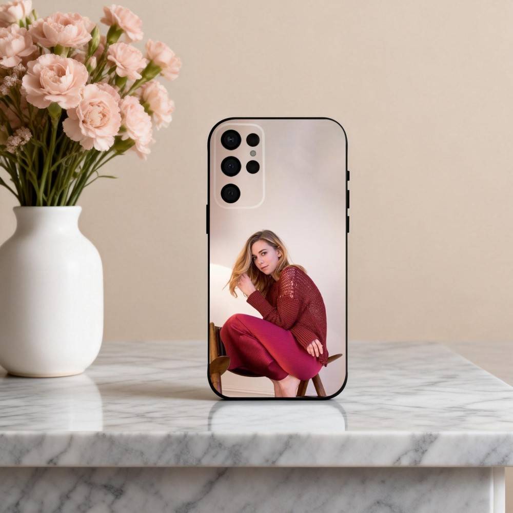 COOL V-Vanessa K-Kirby Actress Phone Case For Samsung S25,S24,S21,S22,S23,S30,Ultra,S20,Plus,Others Soft Black Cover
