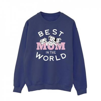 Mens 101 Dalmatians Best Mum In The World Sweatshirt