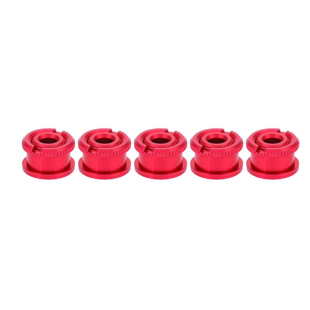 Bikes Road Chainwheel Screws & Nut Parts for Single Dental Plate Black